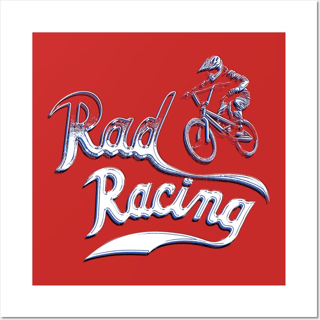 Rad Racing Wall Art by triggerleo